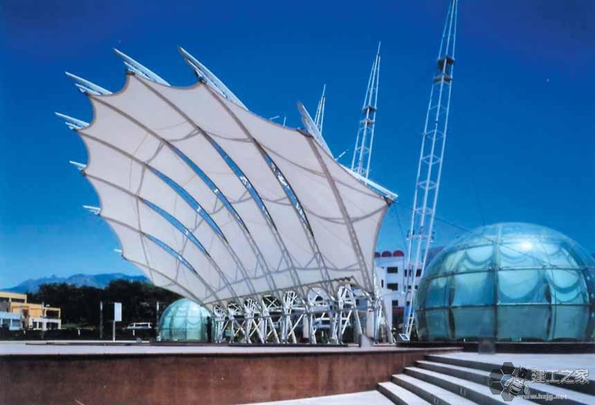 武冈车棚膜结构网架